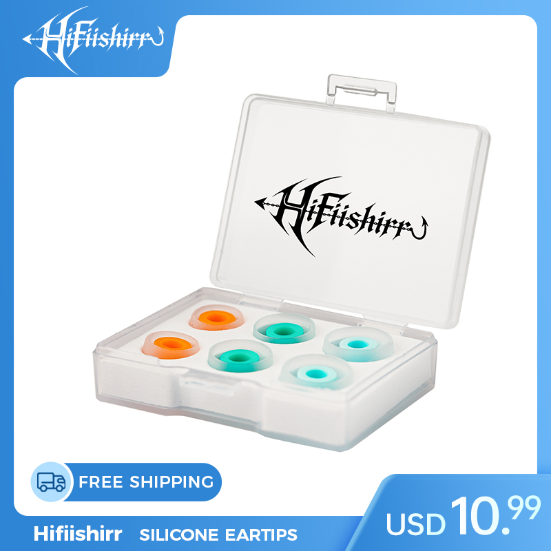 Silicone Ear Tip Replacement - Almohadillas Hifiishirr de silicona de Color