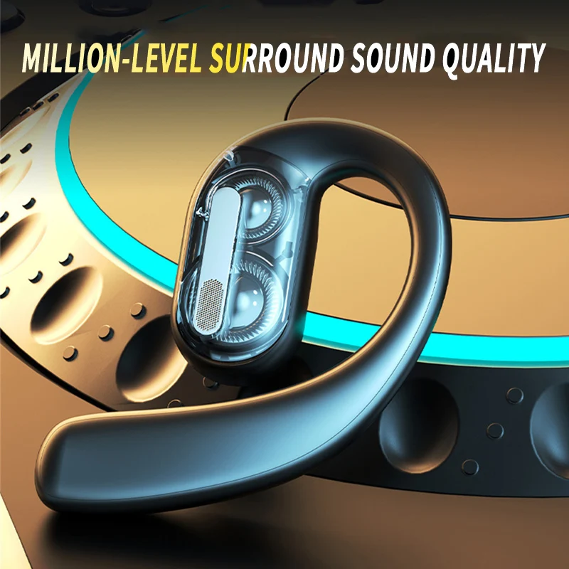 Sports Earphone Hook - Auriculares inalámbricos con Bluetooth, cascos completamente