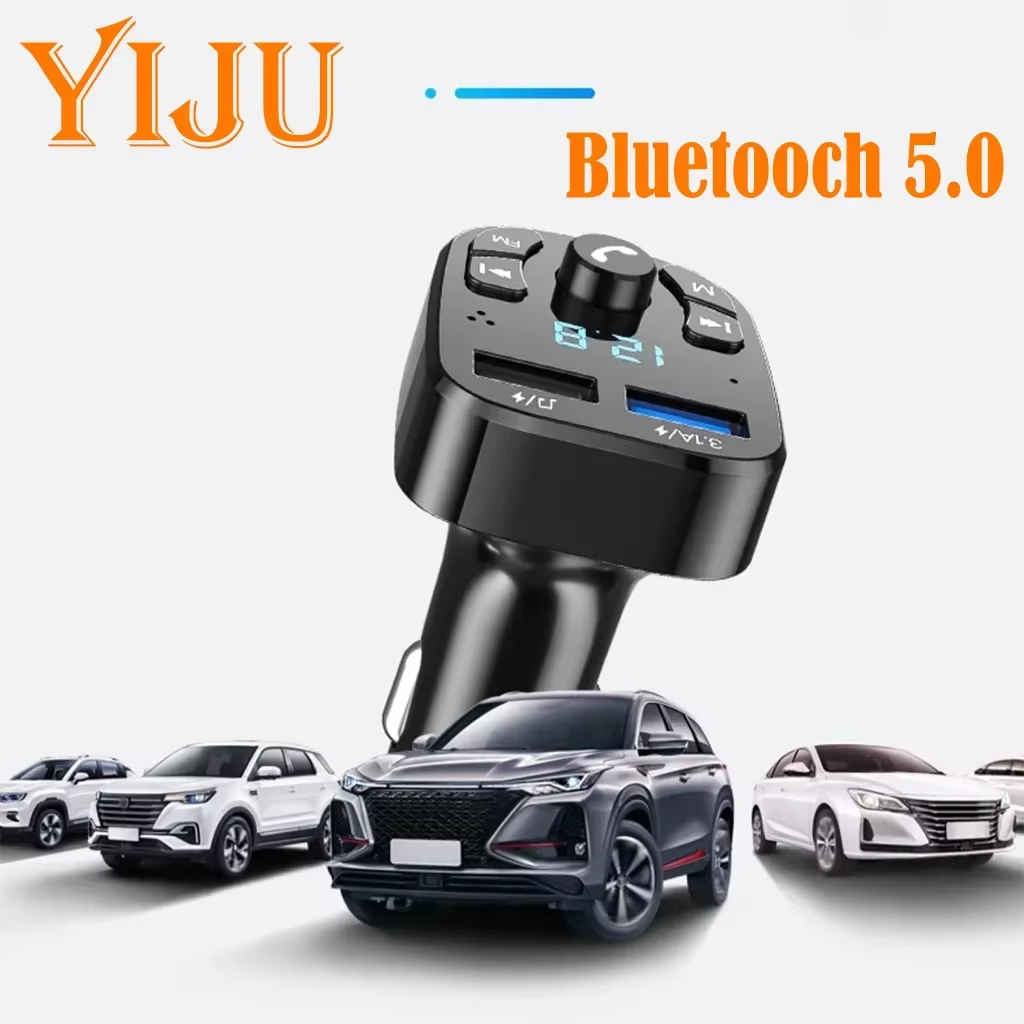 Bluetooth Adapter Receiver - Transmisor Fm Bluetooth 5,0 para coche,