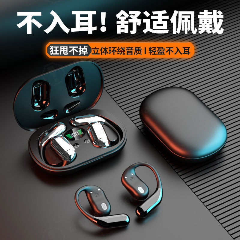 Sports Earphone Hook - Auriculares Bluetooth Q16 con Traducción Inteligente
