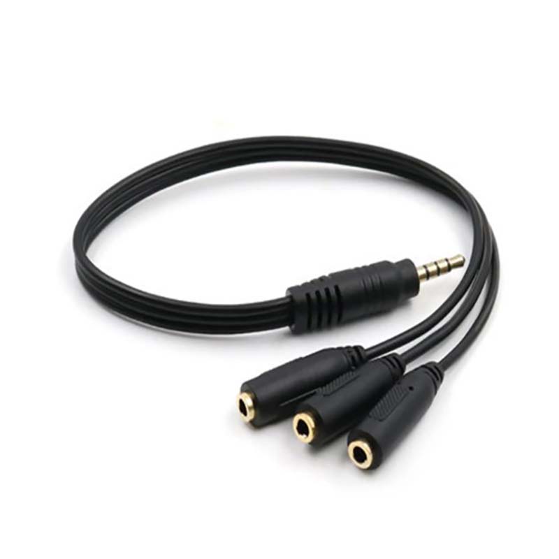 Earphone Splitter Jack - Adaptador Divisor de Audio de 3.5mm