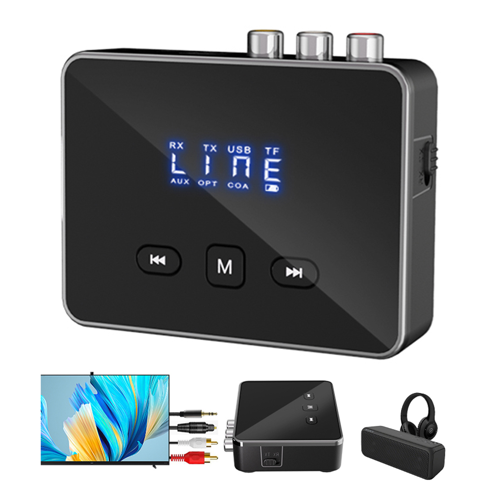 Bluetooth Adapter Receiver - Transmisor y Receptor BT 5.4, Adaptador