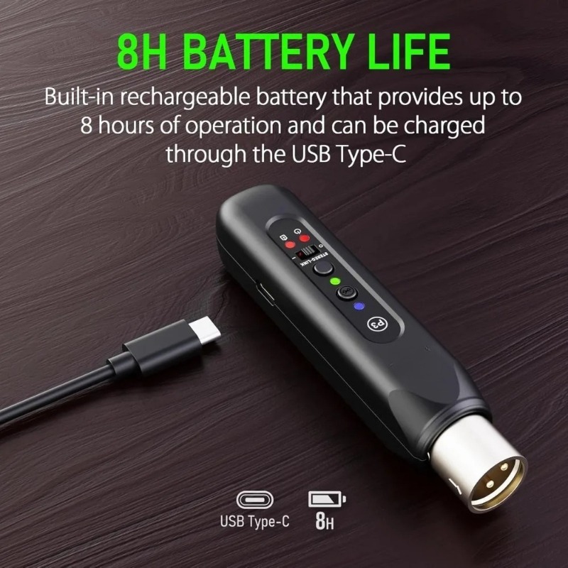 Bluetooth Adapter Receiver - Receptor Bluetooth XLR inalámbrico - Adaptador