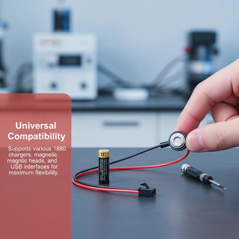 Cable Extension 3.5 - Cargador de Baterías 18650, Juego de