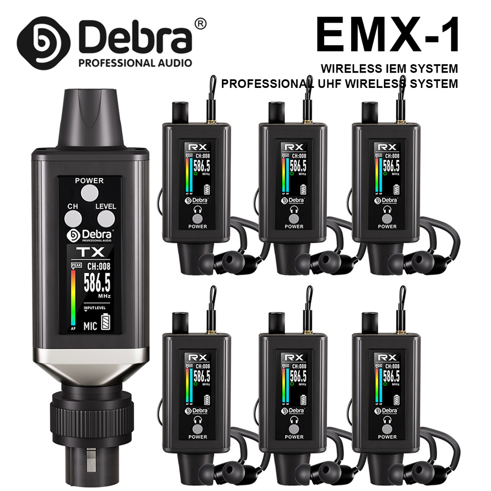 In Ear Monitor Iem - Sistema de Monitoreo Inalámbrico Debra Audio