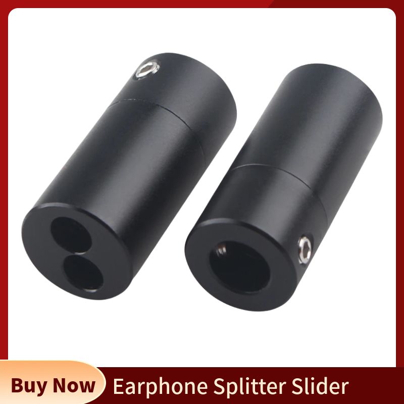Audio Splitter Y - Divisor de auriculares deslizante DIY conector