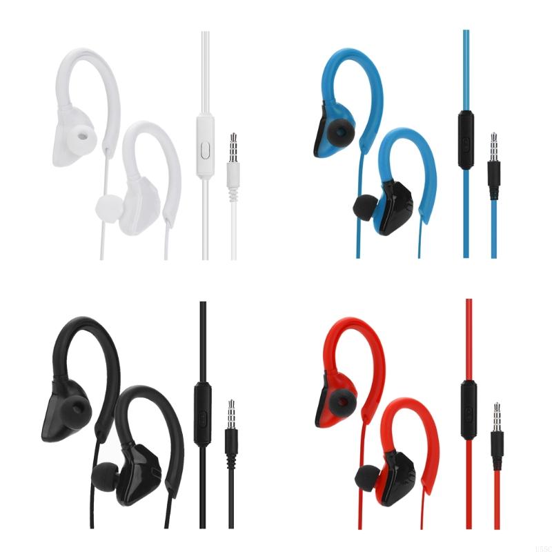 Sports Earphone Hook - Audífonos Deportivos con Cable, Intraaurales, con