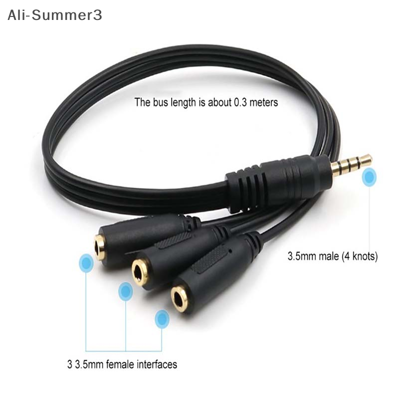 Adaptador divisor de Audio par - Earphone Splitter Jack reseña y precio