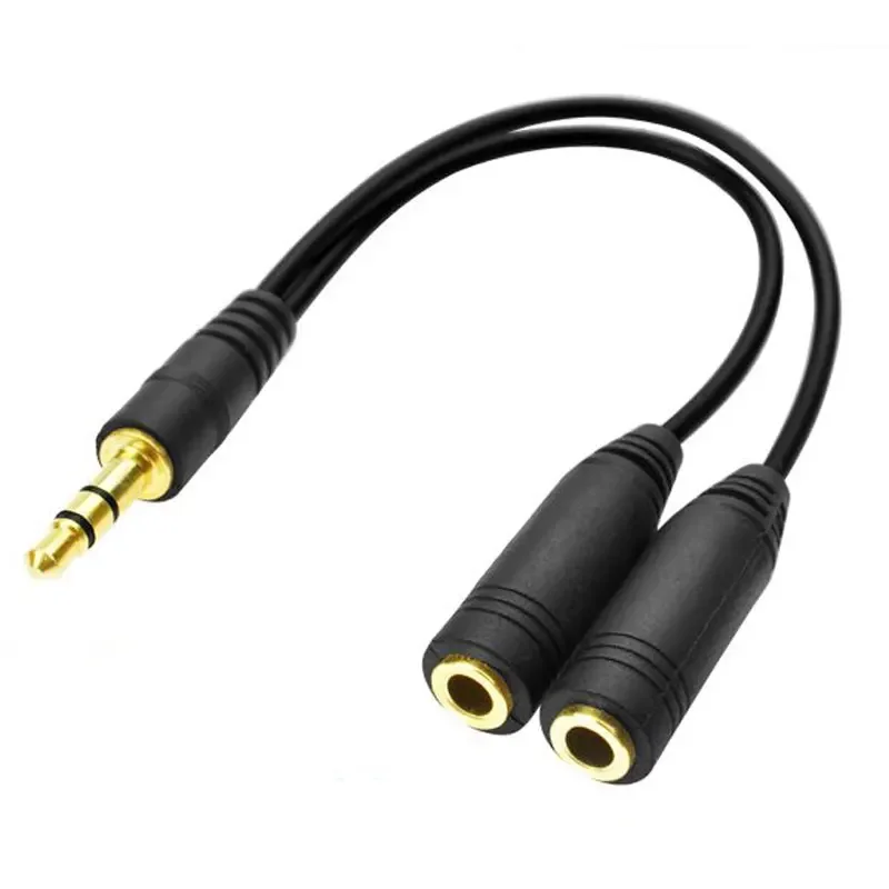 Divisor de auriculares, cable  - Earphone Splitter Jack reseña y precio