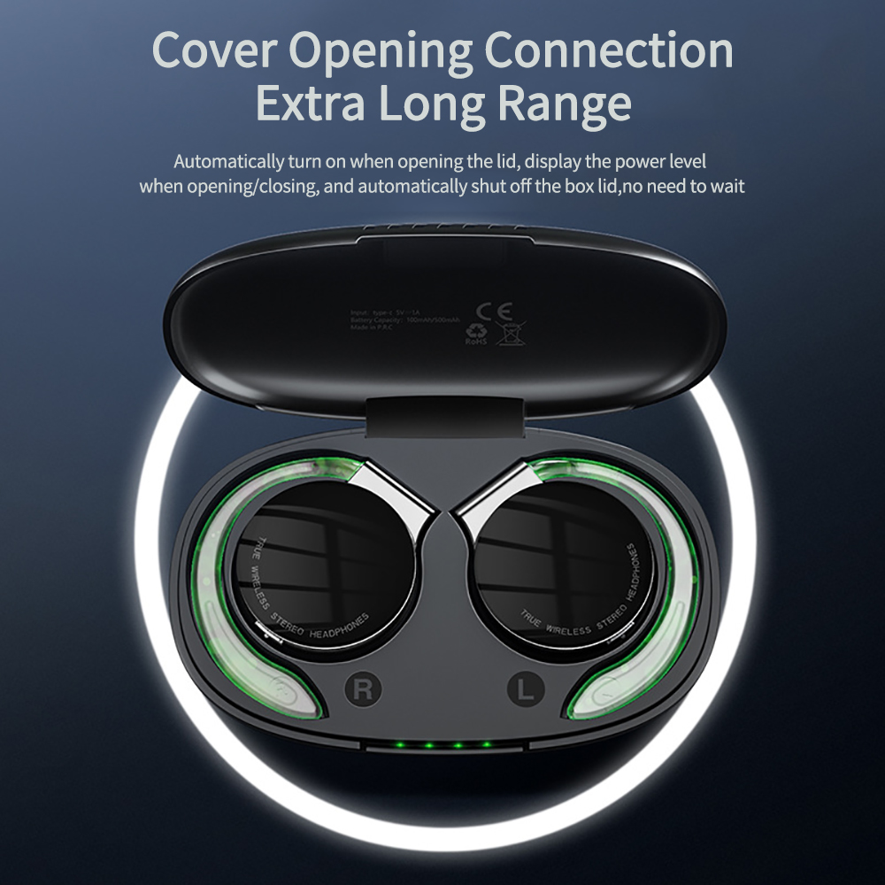 Auriculares F2 TWS con micrófo - Sports Earphone Hook reseña y precio