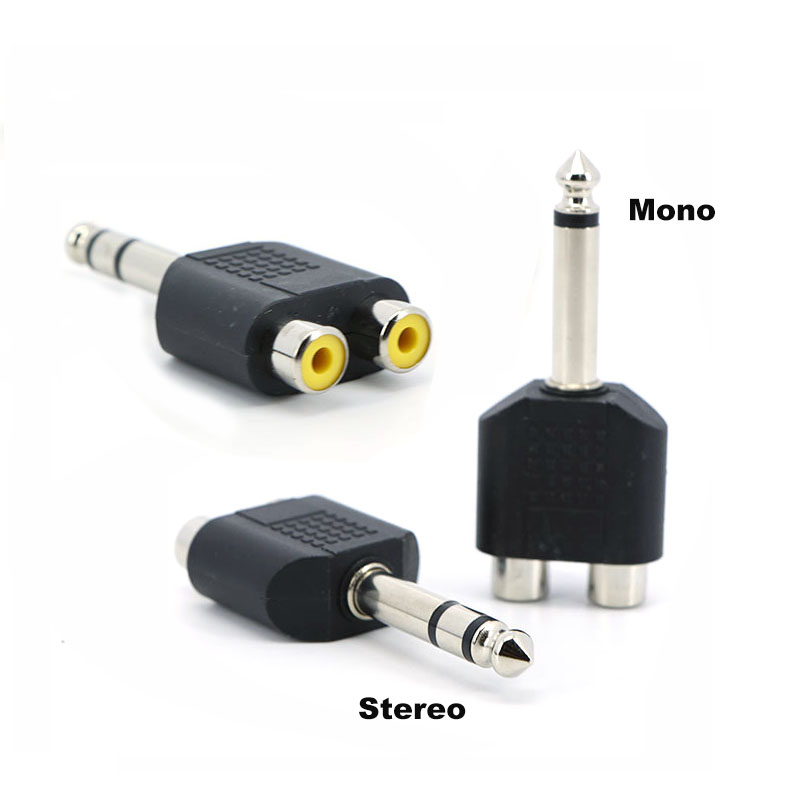 Conector de Audio Mono/Estéreo - Audio Splitter Y reseña y precio