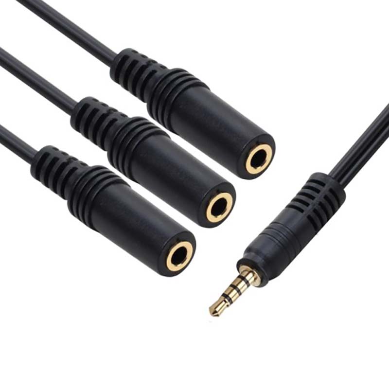 Adaptador Divisor de Audio de  - Earphone Splitter Jack reseña y precio