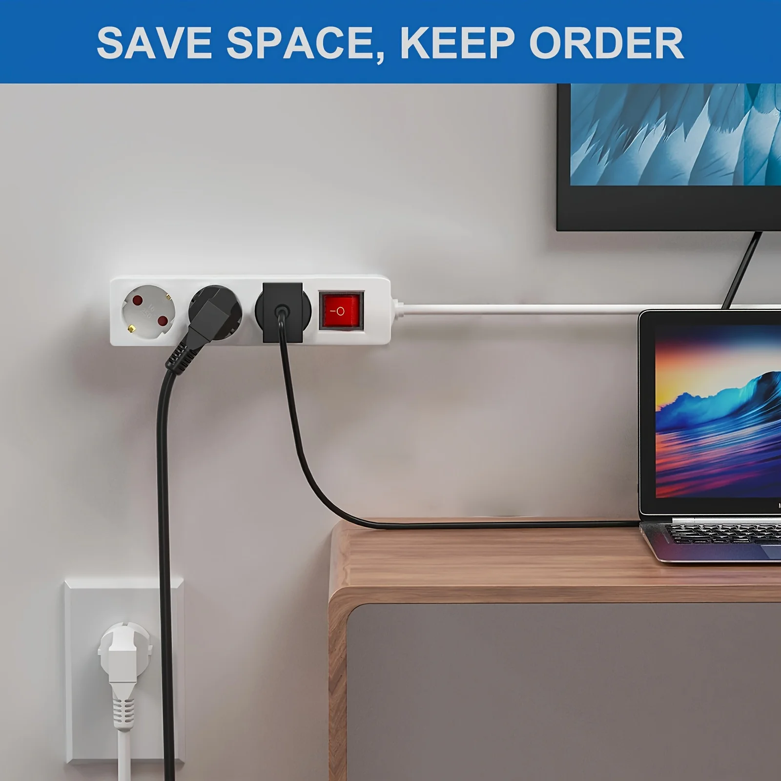 Enchufe Europeo con Interrupto - Cable Extension 3.5 reseña y precio