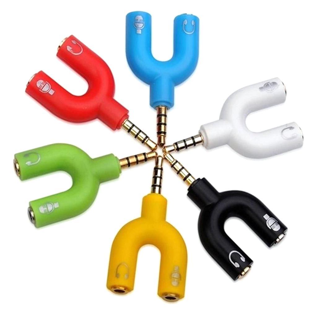 Adaptador Dual tipo U de 3,5 M - Earphone Splitter Jack reseña y precio