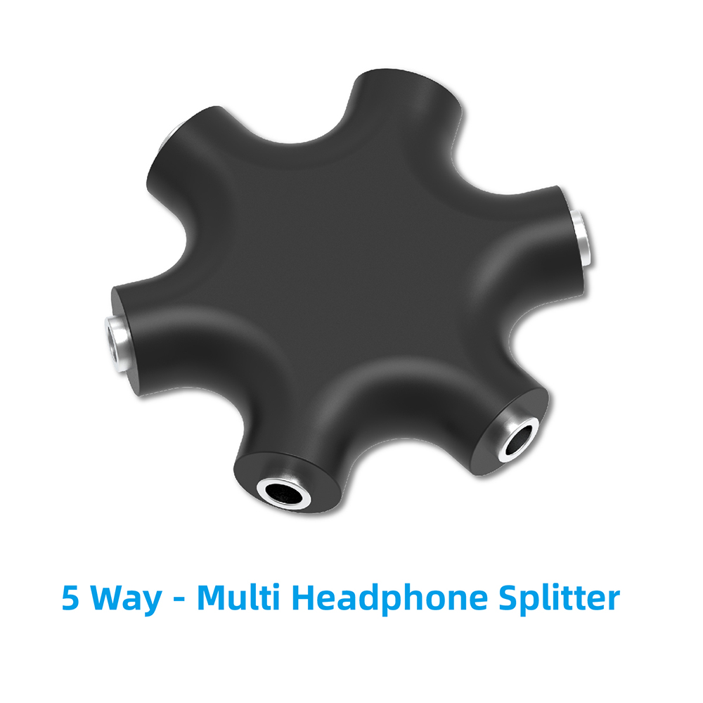 Adaptador Divisor de Audio par - Earphone Splitter Jack reseña y precio