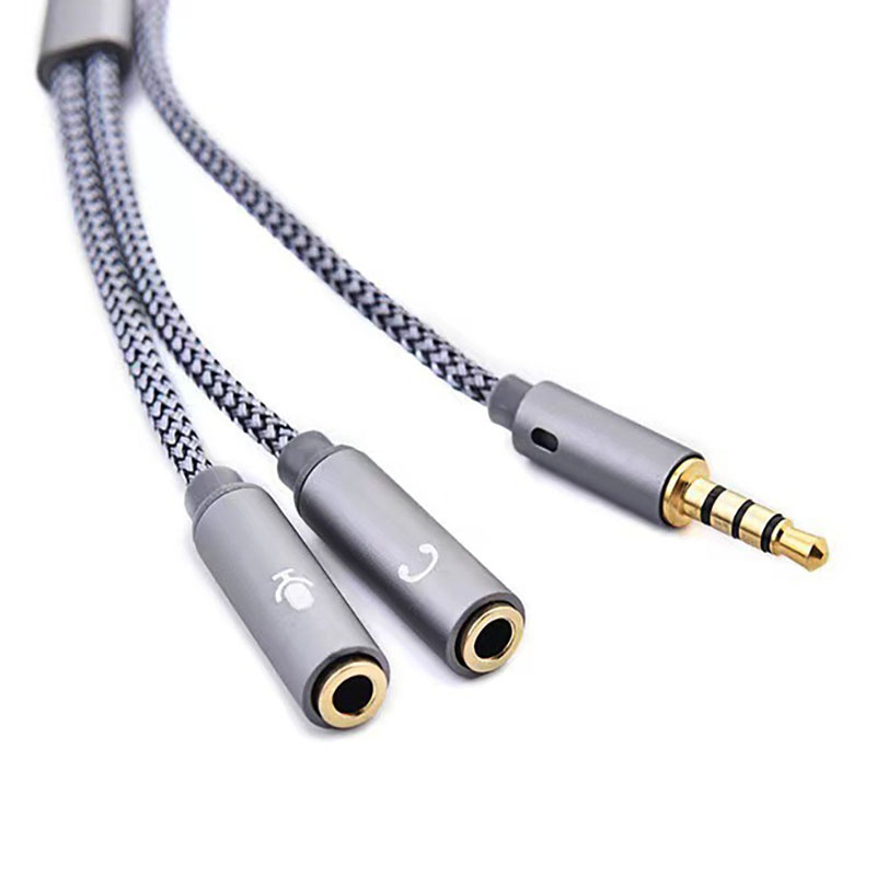 Divisor de Audio de 3,5mm Y Ja - Audio Splitter Y reseña y precio