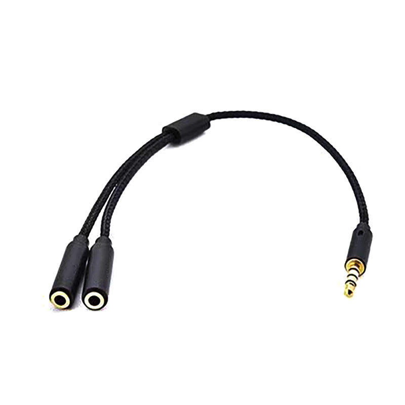 Cable Divisor de Audio Trenzad - Earphone Splitter Jack reseña y precio