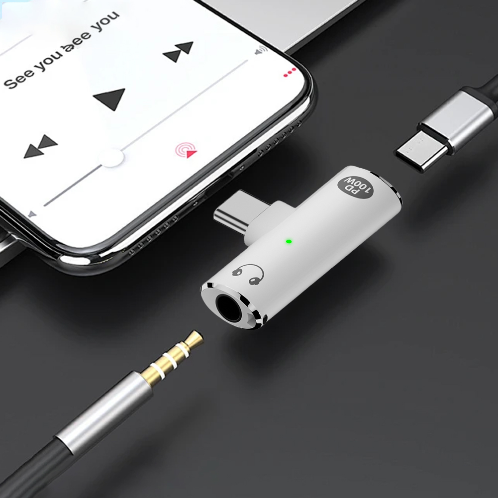 Adaptador auxiliar de Audio 2  - Earphone Splitter Jack reseña y precio