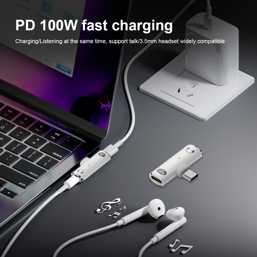 Adaptador auxiliar de Audio 2  - Earphone Splitter Jack reseña y precio