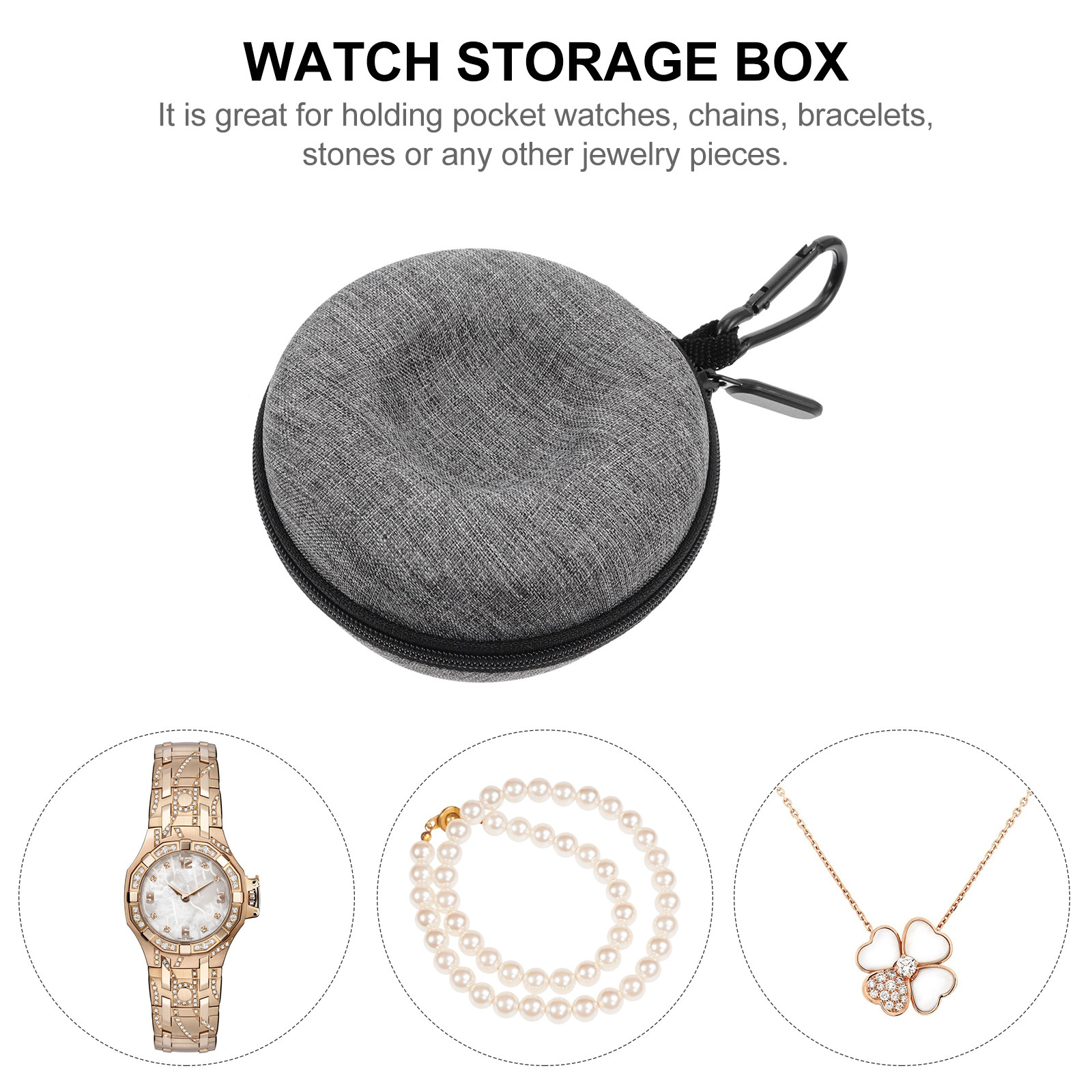 Estuche para reloj Eva, bolsa  - Earbuds Charging Case reseña y precio
