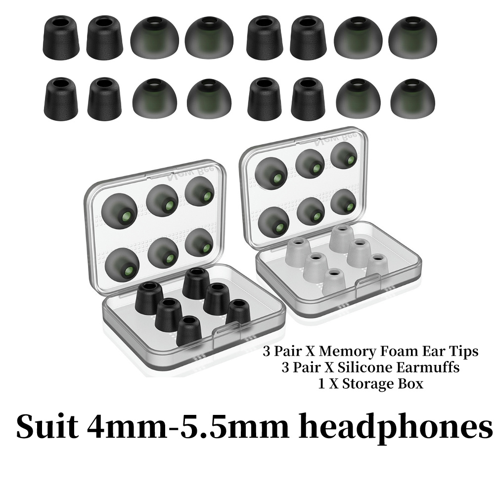 Almohadillas de espuma viscoel - Earphone Foam Tip reseña y precio