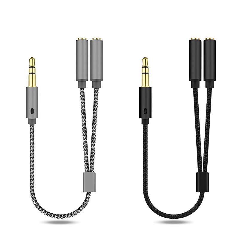 Divisor de Audio de 3,5mm Y Ja - Audio Splitter Y reseña y precio